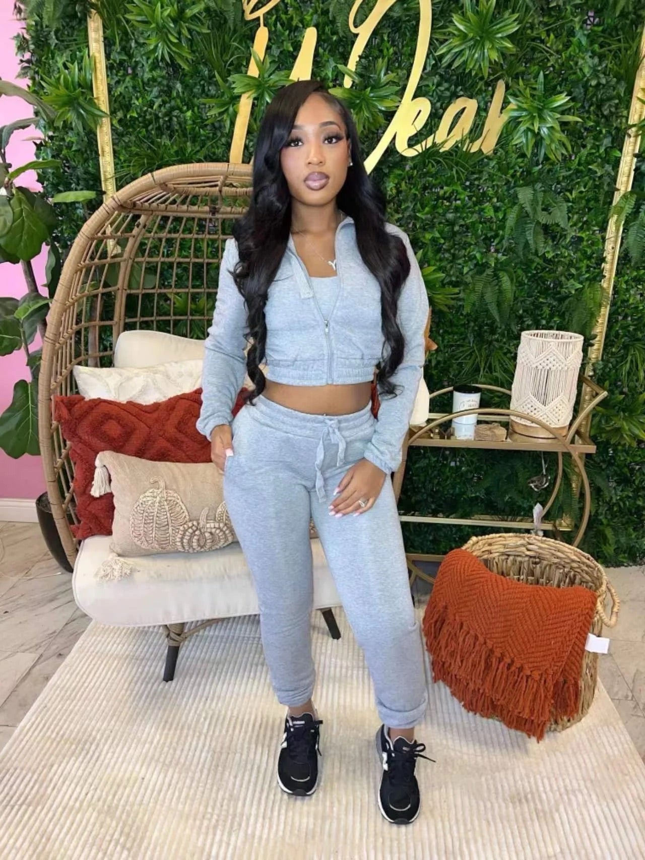 3-Piece Jacket Jogging Set