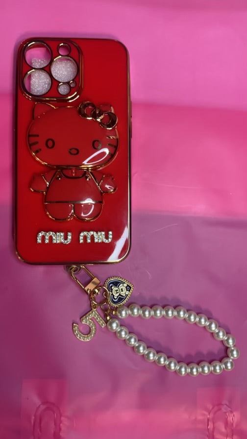 Glossy Kitty iPhone Cases