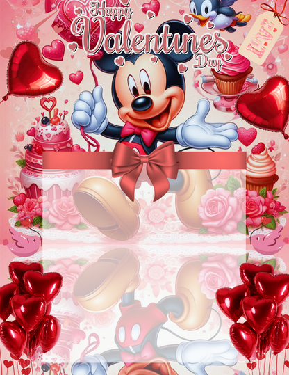 Valentine jumbo kid card