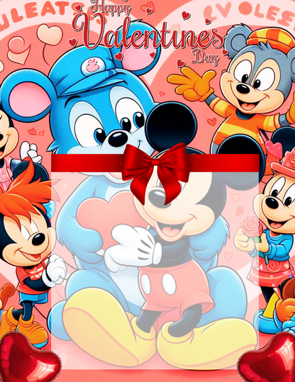 Valentine jumbo kid card