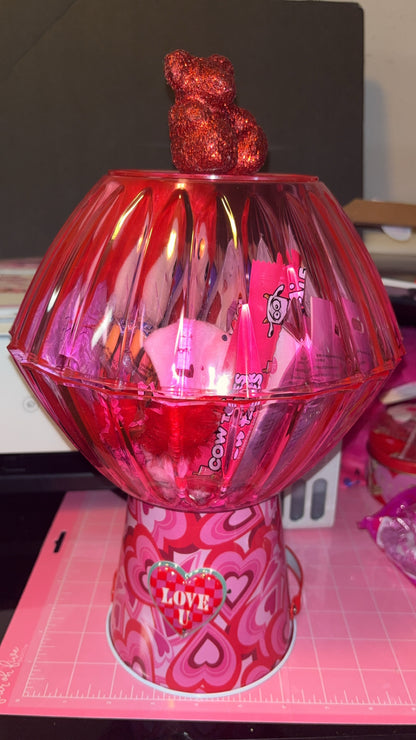 Valentine gumball machine (adults)