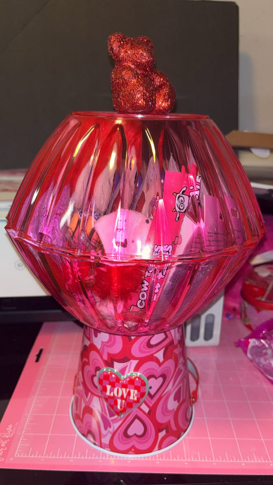 Valentine gumball machine (adults)