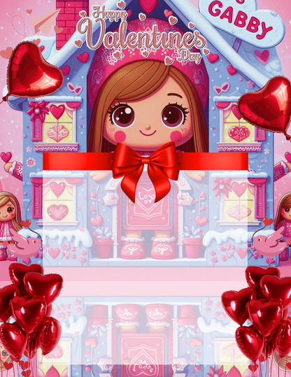 Valentine jumbo kid card