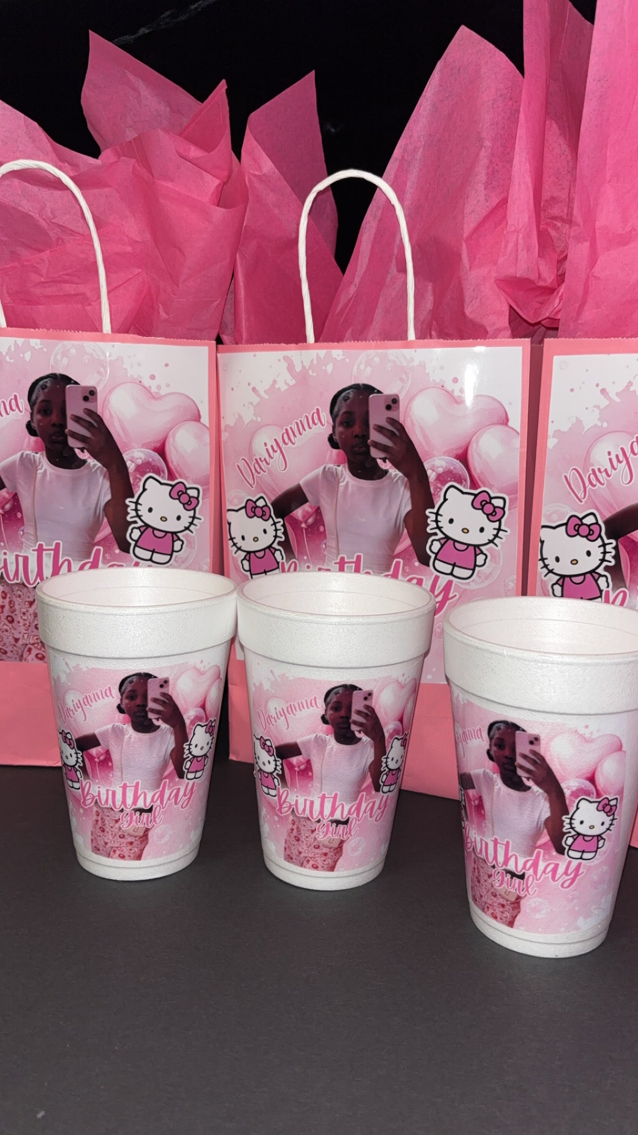 12 custom foam cups