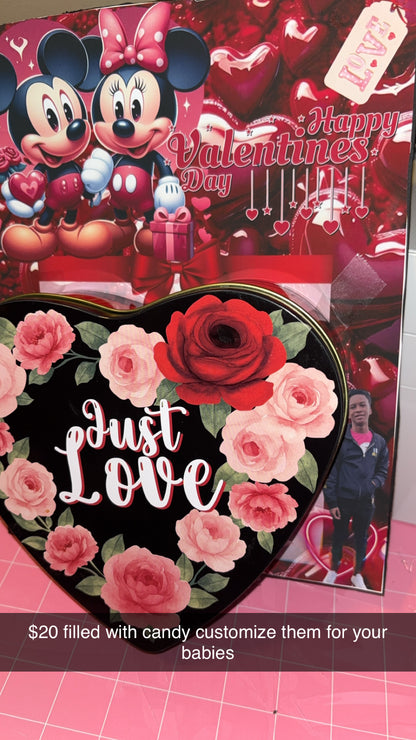 Valentine jumbo kid card