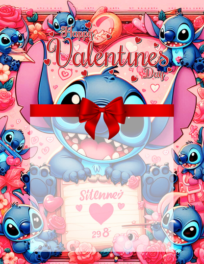 Valentine jumbo kid card