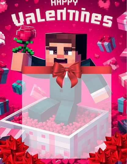 Valentine jumbo kid card