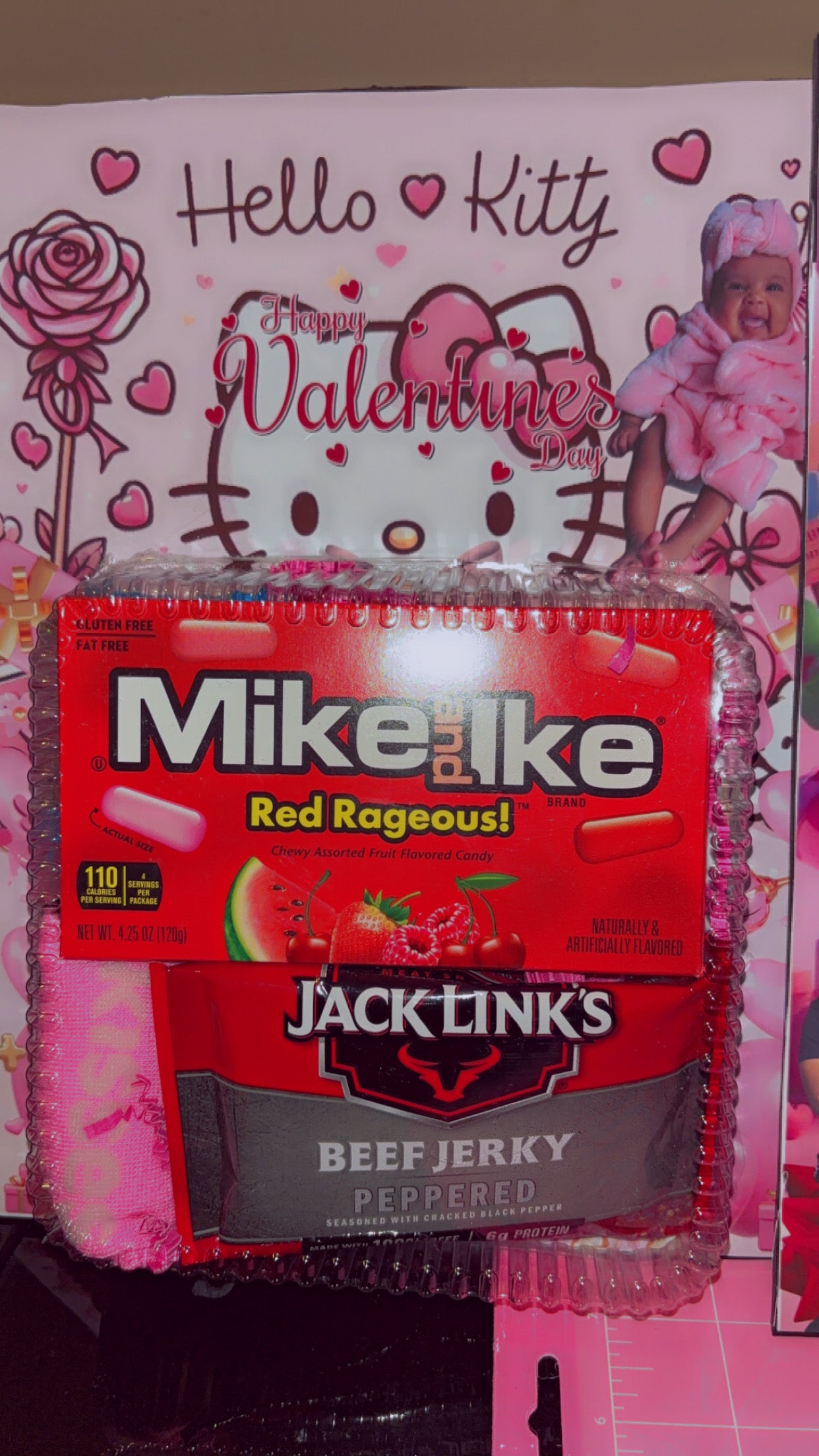 Valentine jumbo kid card