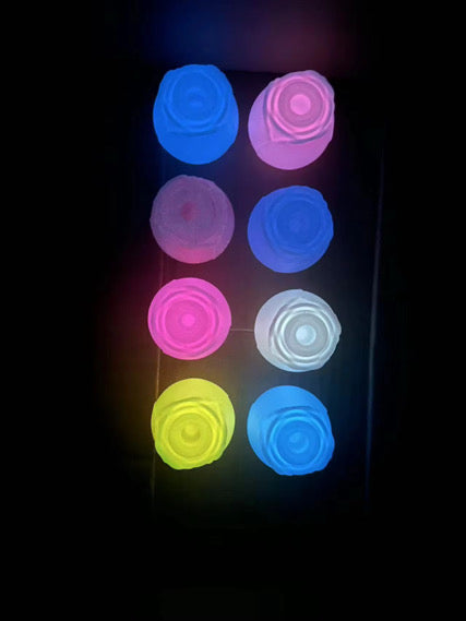 Glow in the dark rose toy