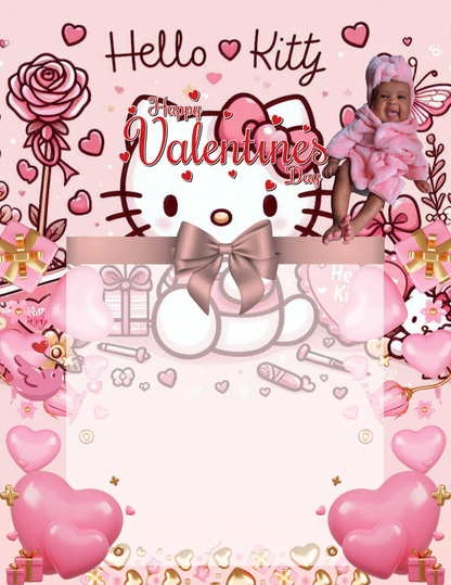 Valentine jumbo kid card