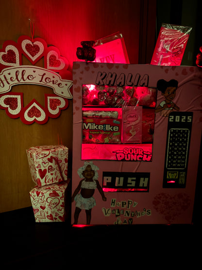 Valentines Day vending machine