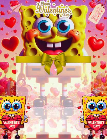 Valentine jumbo kid card