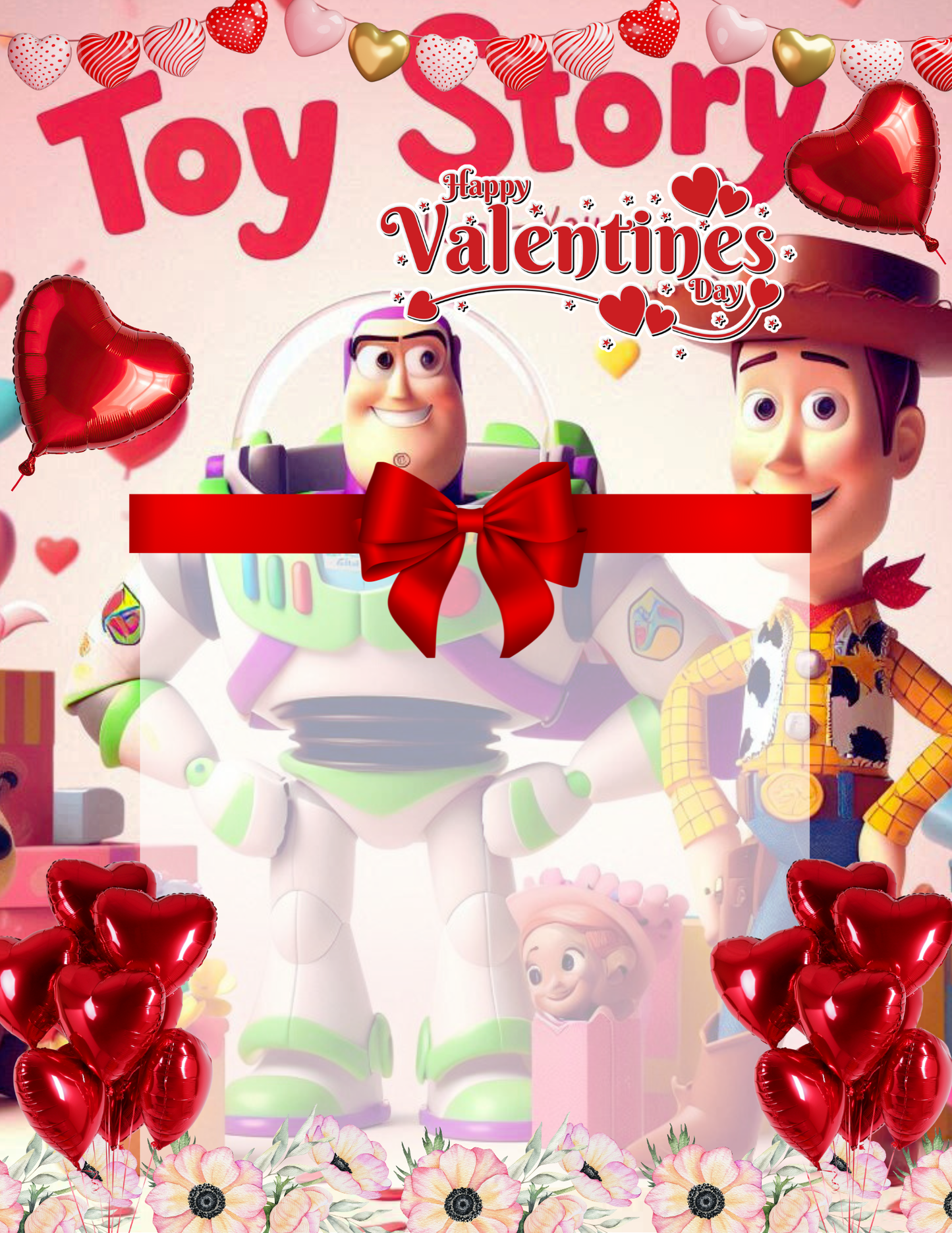 Valentine jumbo kid card
