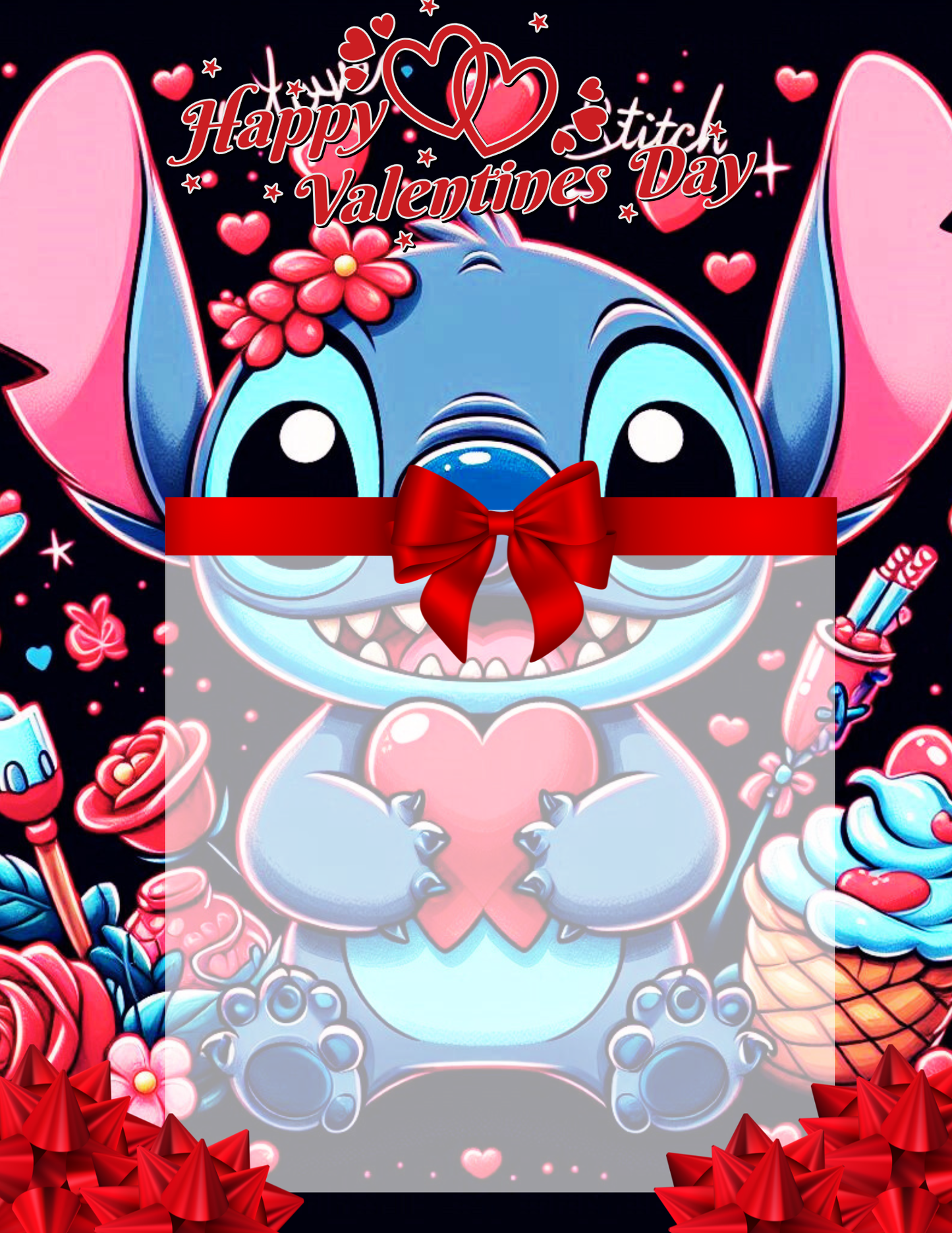 Valentine jumbo kid card