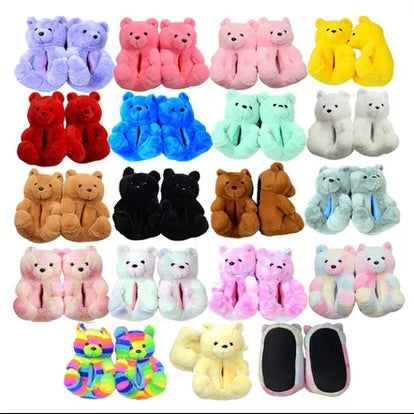 Precious Snuggle Bear Slippers